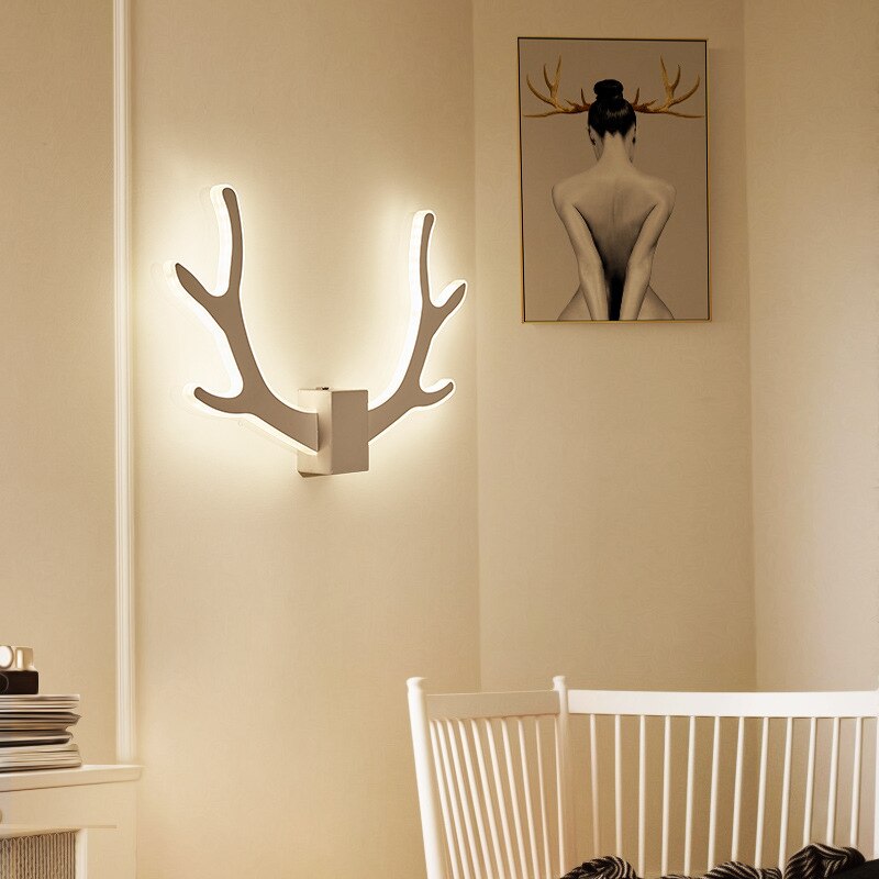 Wall Lamps Modern Nordic Indoor Led Antler Sconce Wall Lights