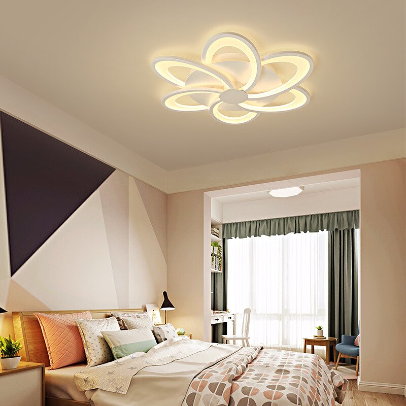 Ceiling Light Modern Led Creative Acrylic Lighting Flower Nordic Ceiling Lights