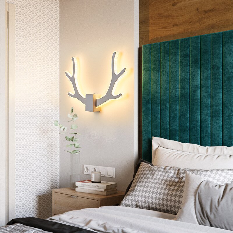 Wall Lamps Modern Nordic Indoor Led Antler Sconce Wall Lights