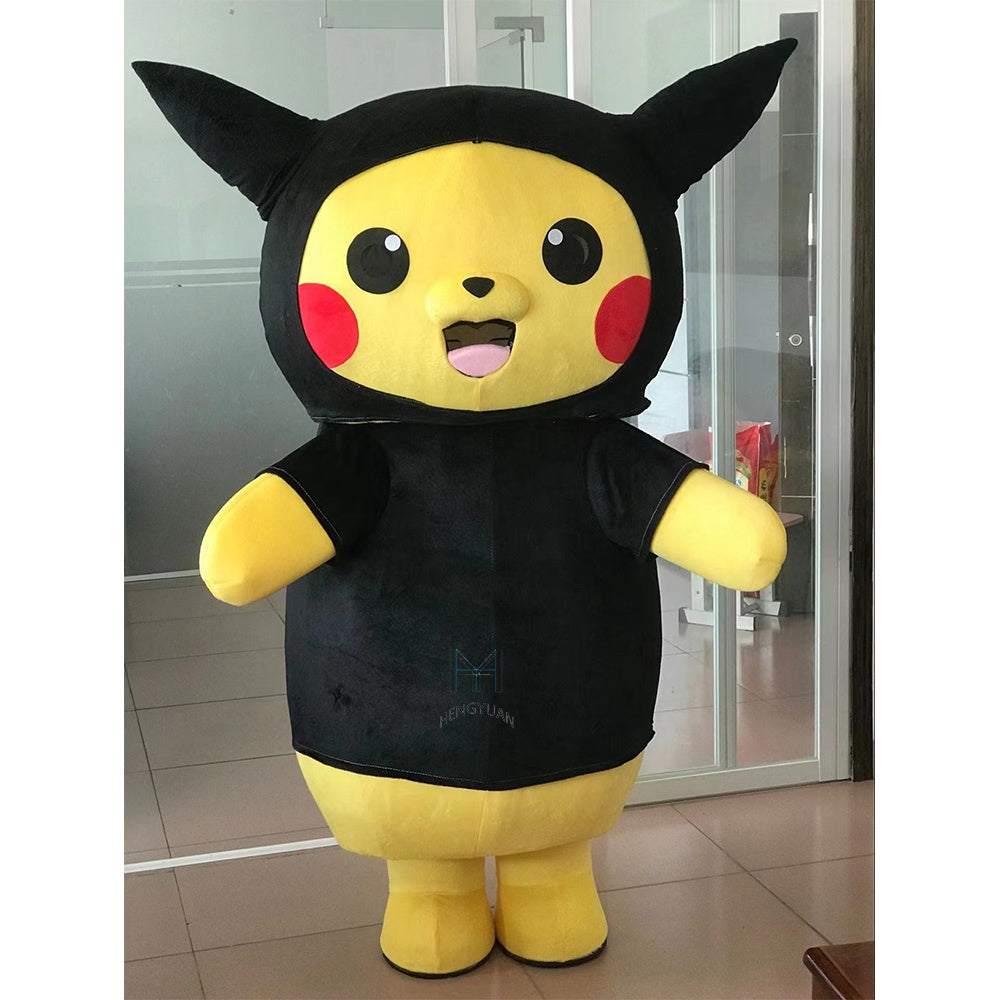 Mascot Costumes Adults High Quality Pikachu Pokemon//Eevee Ibraimi up to 2.60M Mascot Costumes