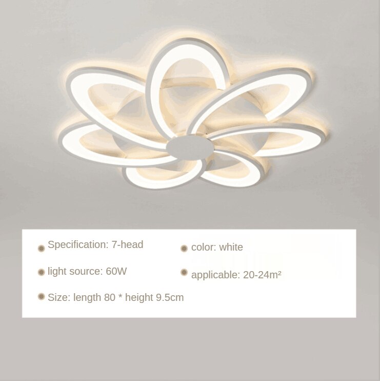 Ceiling Light Modern Led Creative Acrylic Lighting Flower Nordic Ceiling Lights