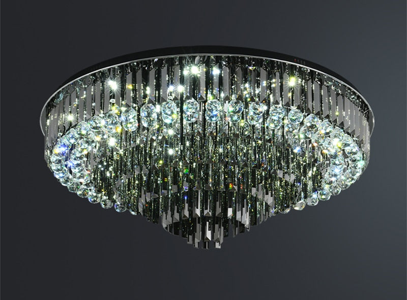 Chandelier Crystal Exalted Lighting Round Light Living Room Bedroom Indoor Home Hanging Chandelier