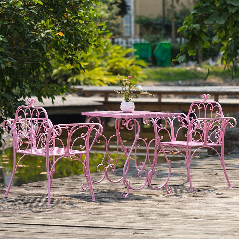 Outdoor Furniture Sets Courtyard Iron Leisure Combination Garden Terrace Sets