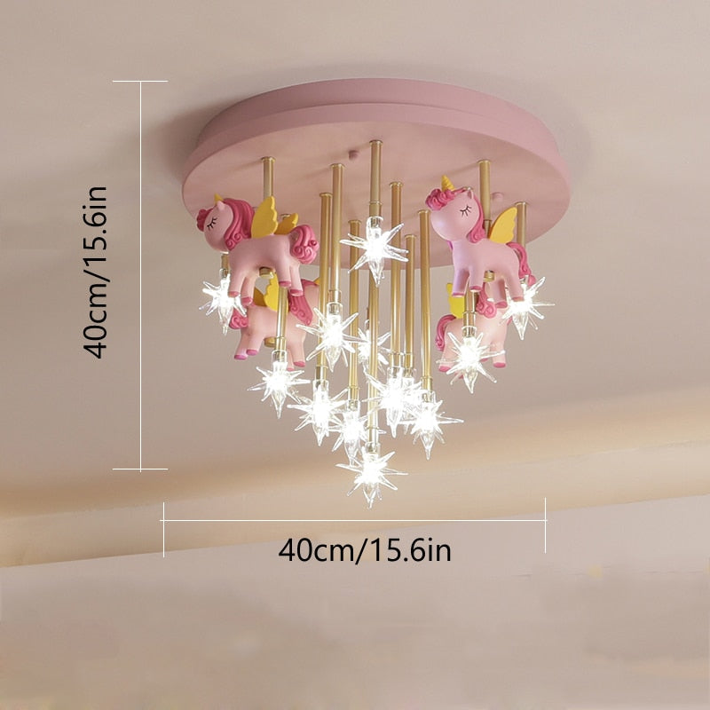 Children's Room Lighting Round Shape Kids Room Lights