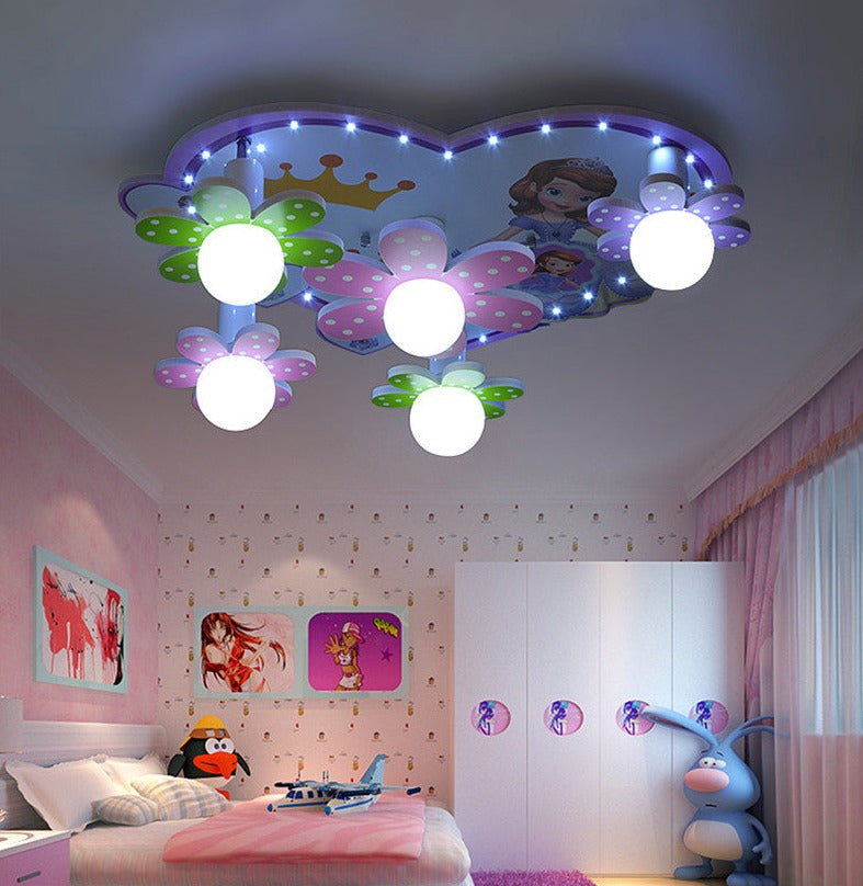 Children's Room Lighting Kids Room Cartoon Lights