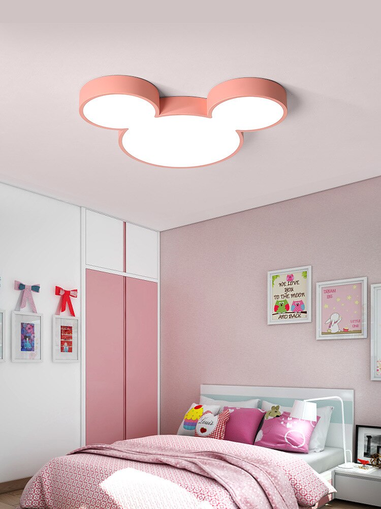 Children's Room Lighting Modern Mickey Nordic Creative Kids Room Lights