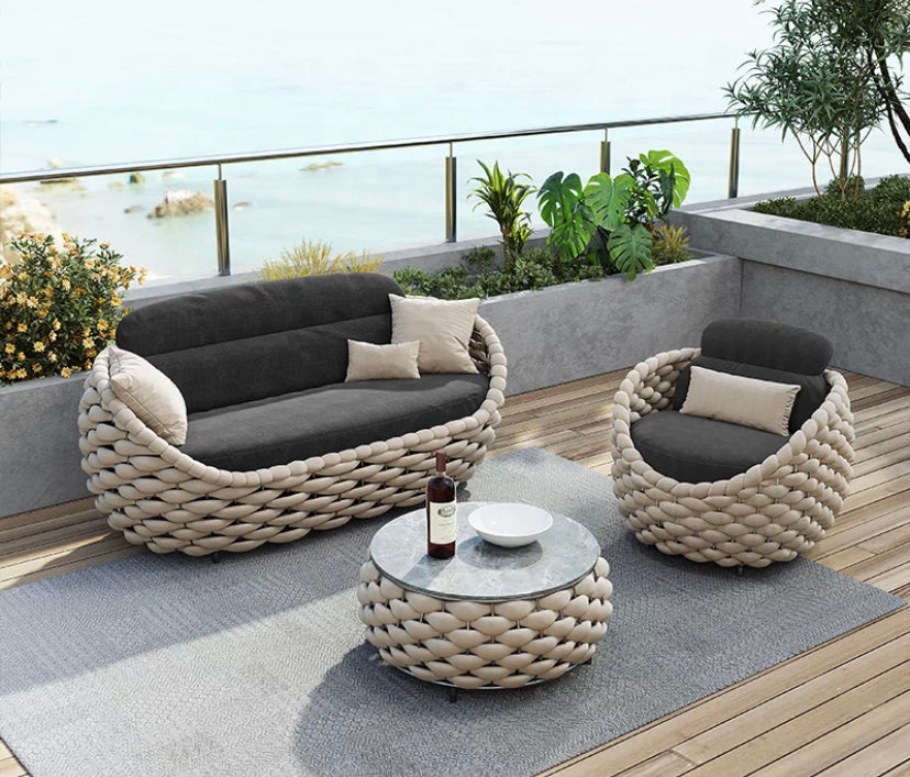 Outdoor Furniture New Fabric Sofa Set Outdoor Garden Furniture Sets