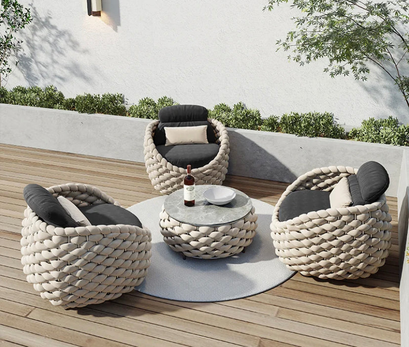 Outdoor Furniture New Fabric Sofa Set Outdoor Garden Furniture Sets