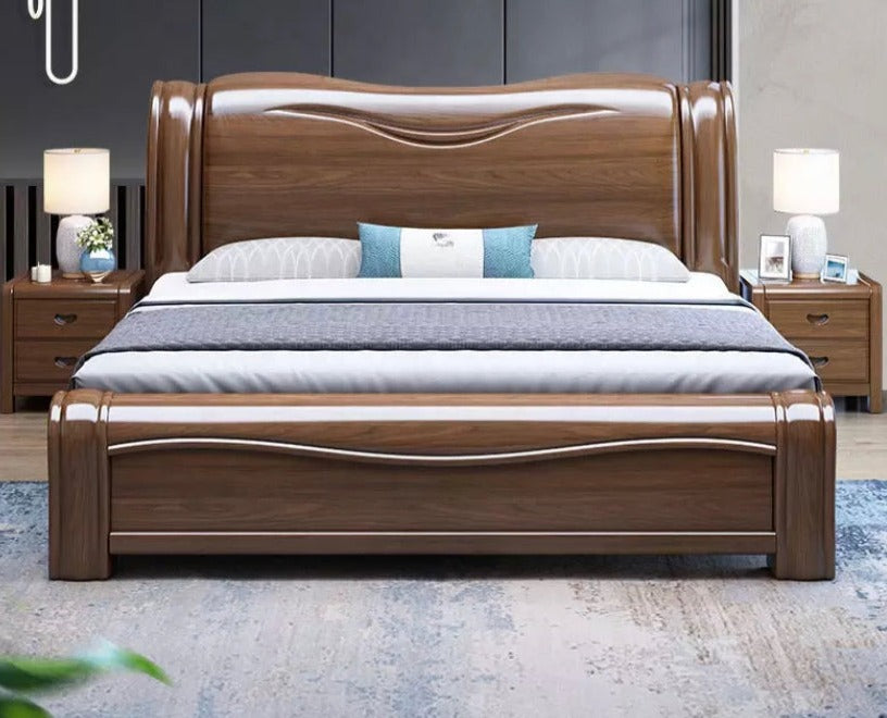 Wooden Beds Solid Wood Betten Bedroom Sets Queen And King Size Beds