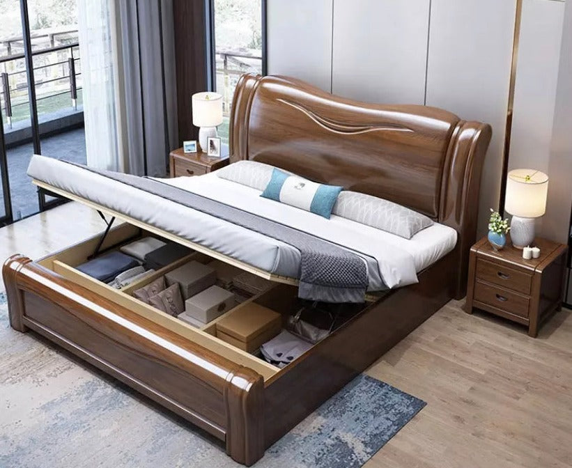 Wooden Beds Solid Wood Betten Bedroom Sets Queen And King Size Beds