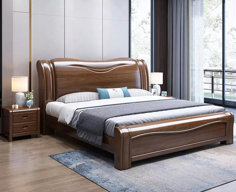 Wooden Beds Solid Wood Betten Bedroom Sets Queen And King Size Beds