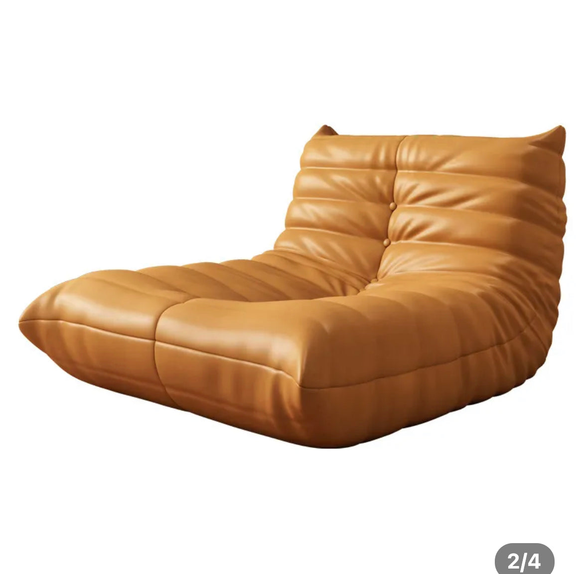 Home Furniture  Living Room Italian Leather Chair Sofa Cushion Recliner Suitable Leisure Sofa