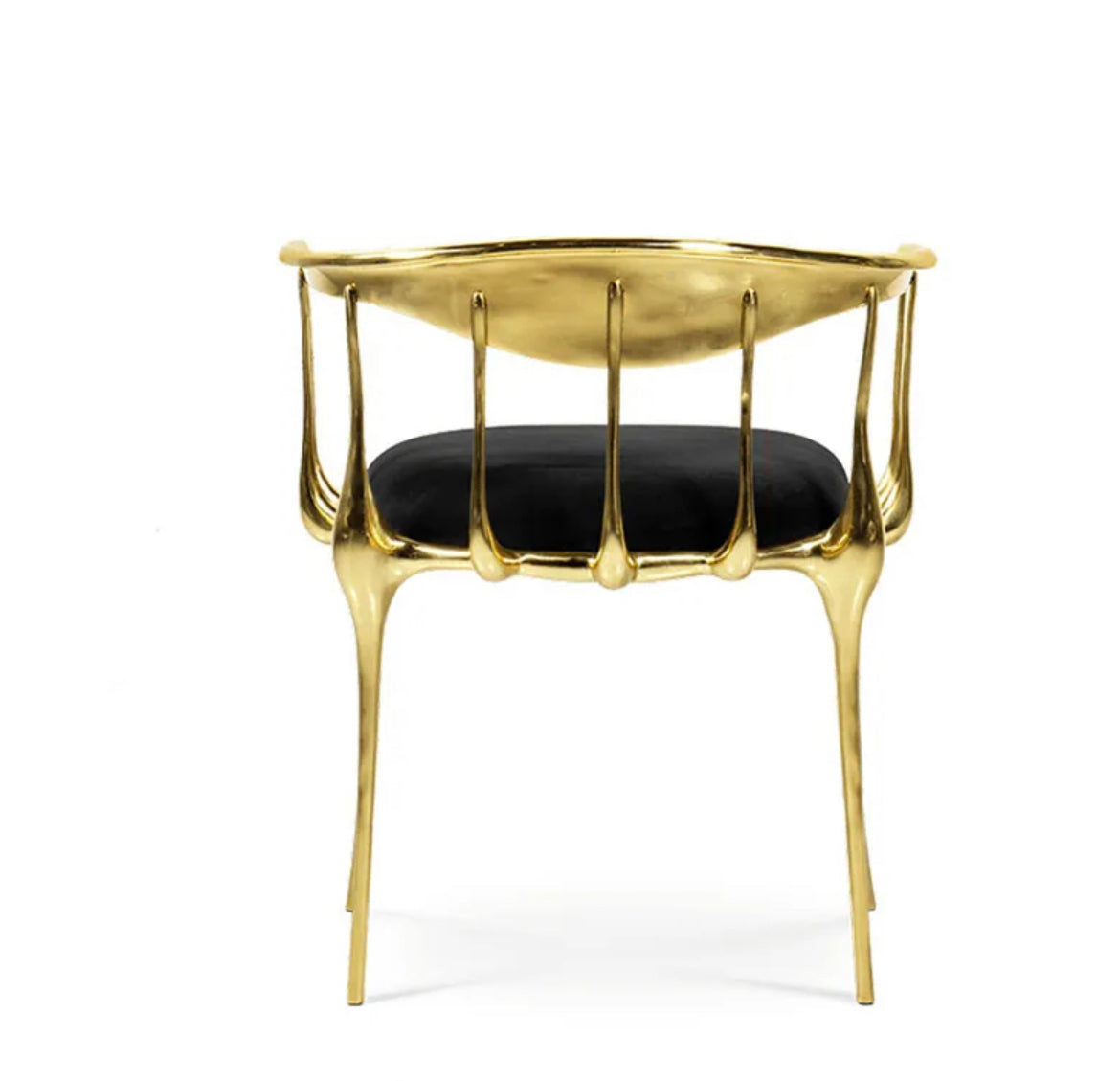 Dining Room Chairs Design Brass Velvet Luxury Dining Table Chair