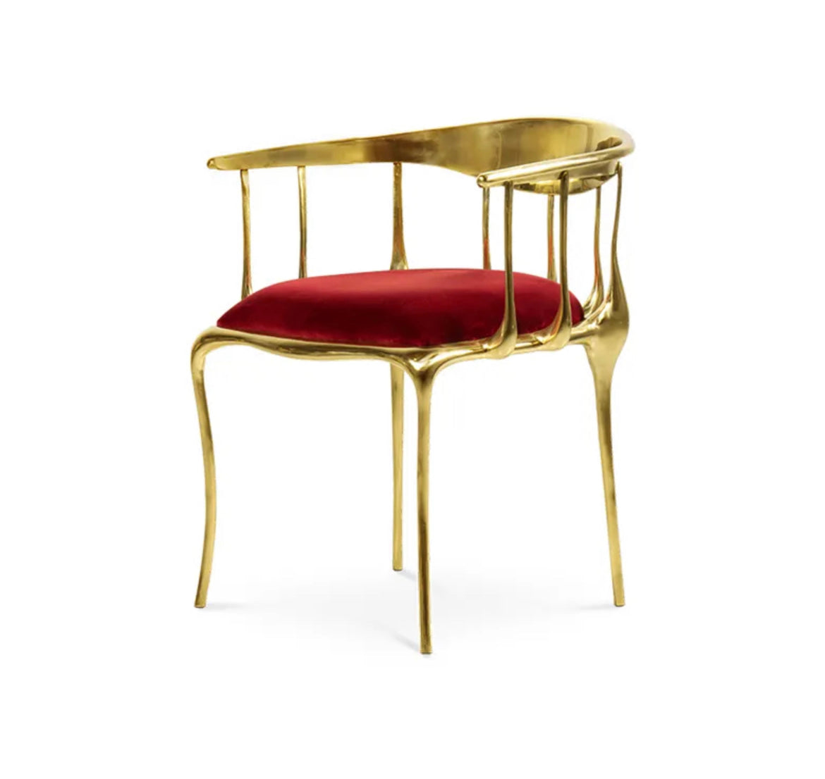 Dining Room Chairs Design Brass Velvet Luxury Dining Table Chair