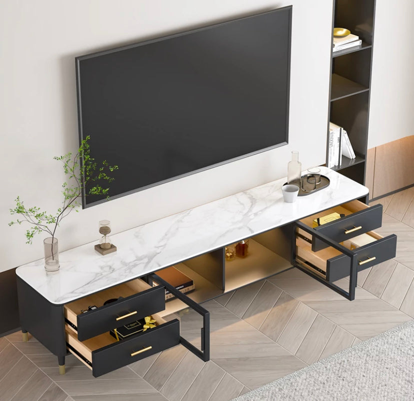 Coffee Table TV Cabinet Combination Fernsehschrank Modern Luxury Minimalist TV Lowboards