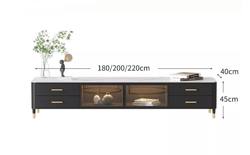 Coffee Table TV Cabinet Combination Fernsehschrank Modern Luxury Minimalist TV Lowboards