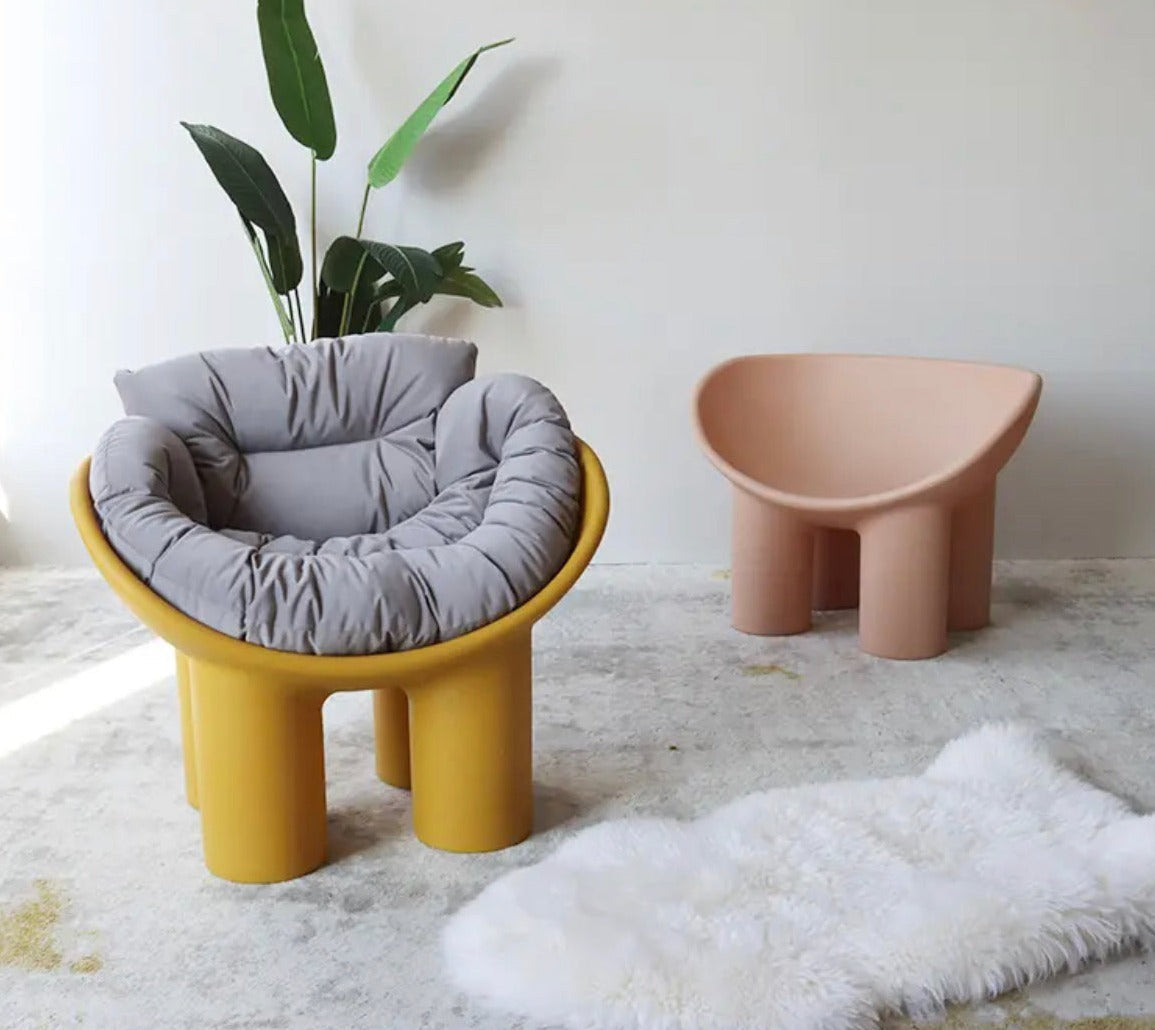 Stool Chair Modern Design PE Plastic Elephant Roly Poly Lounge Chairs