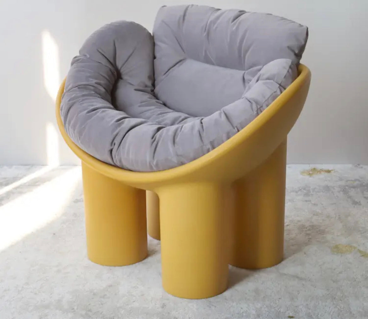 Stool Chair Modern Design PE Plastic Elephant Roly Poly Lounge Chairs