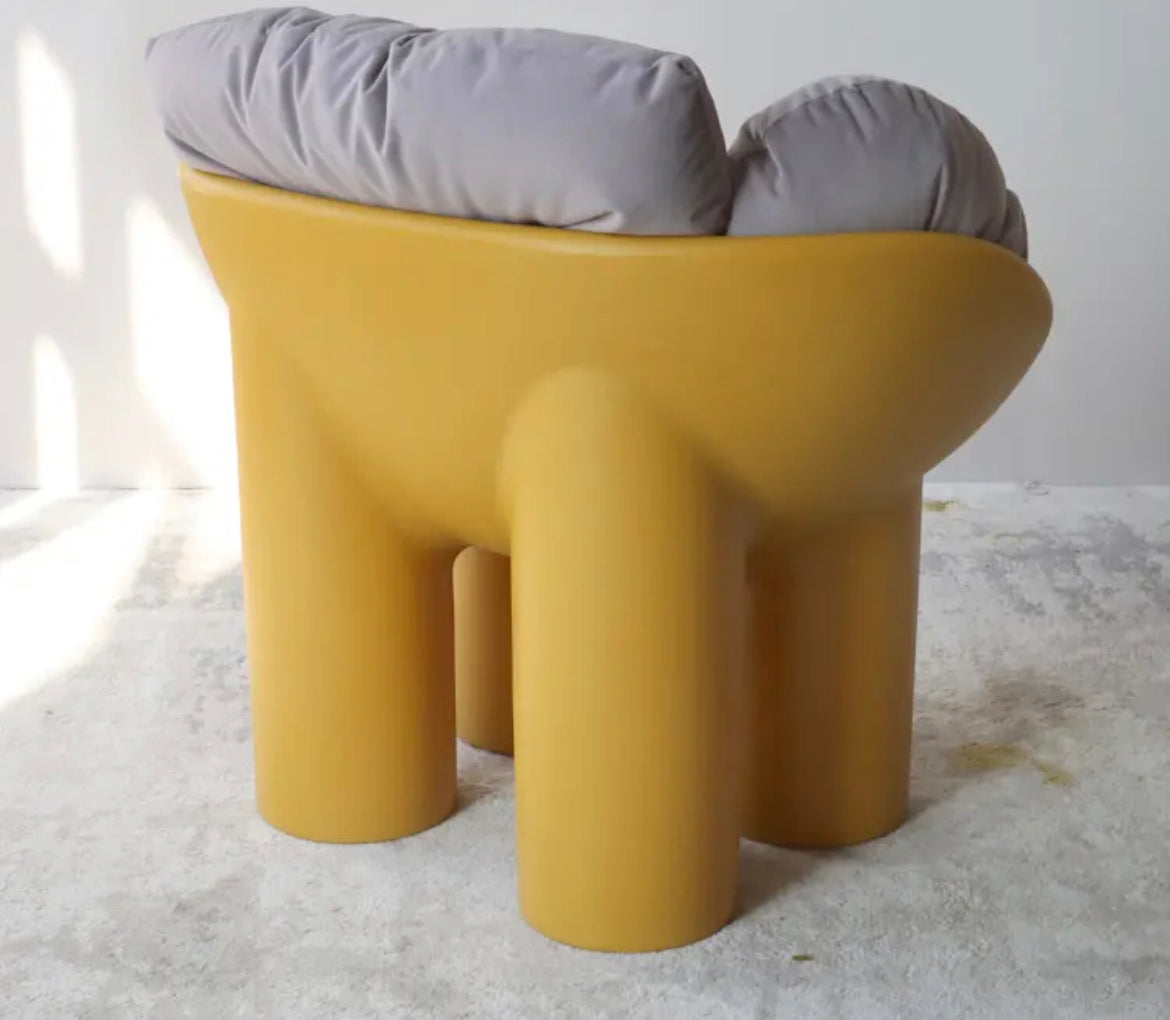 Stool Chair Modern Design PE Plastic Elephant Roly Poly Lounge Chairs