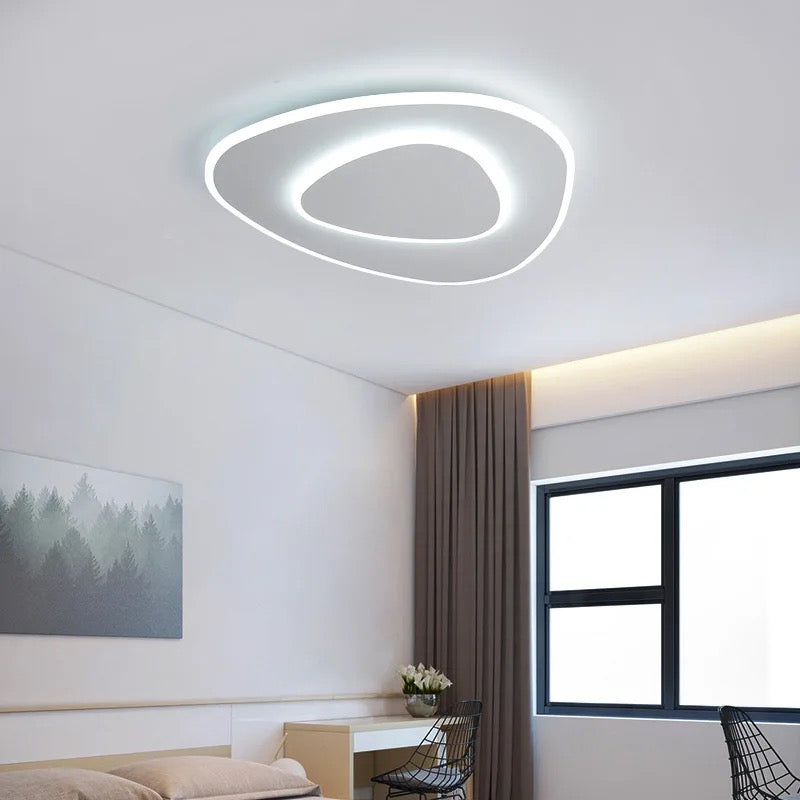 Ceiling Light Nordic Style Dimmable Aluminum Lights Creative Triangle Led Ceiling Fixtures Lights