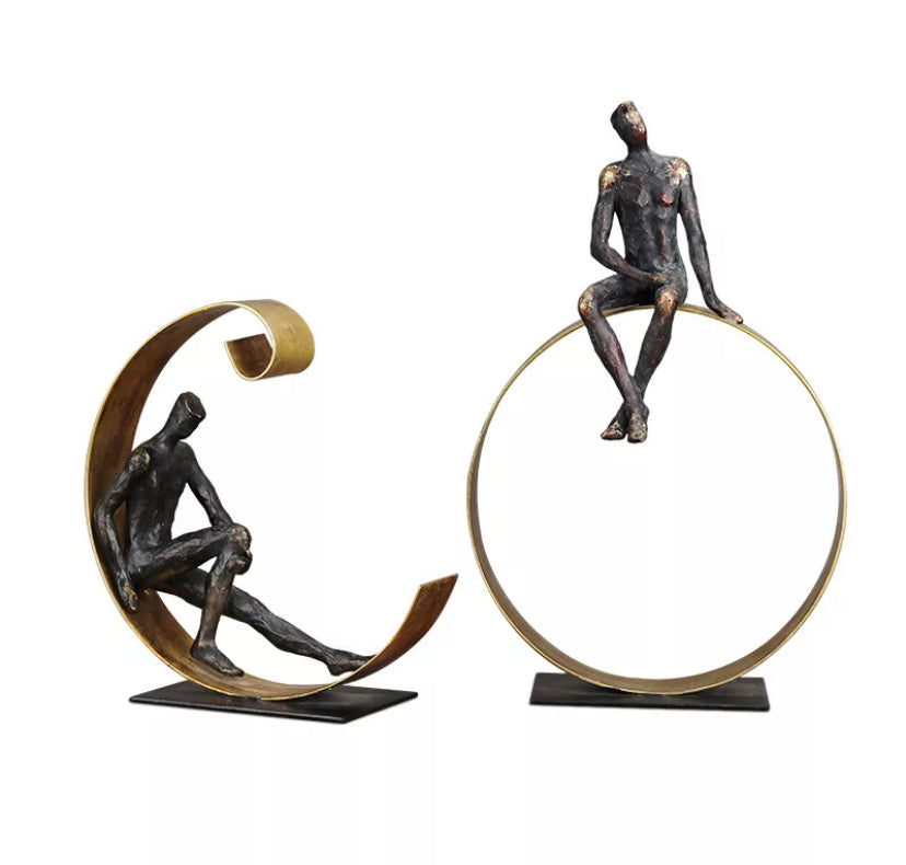 Luxury Decorative Art Modern Abstract Art Sculptures Ornaments Decorations