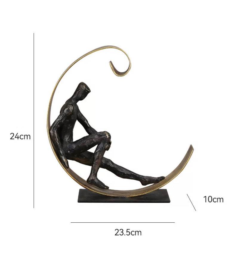 Luxury Decorative Art Modern Abstract Art Sculptures Ornaments Decorations