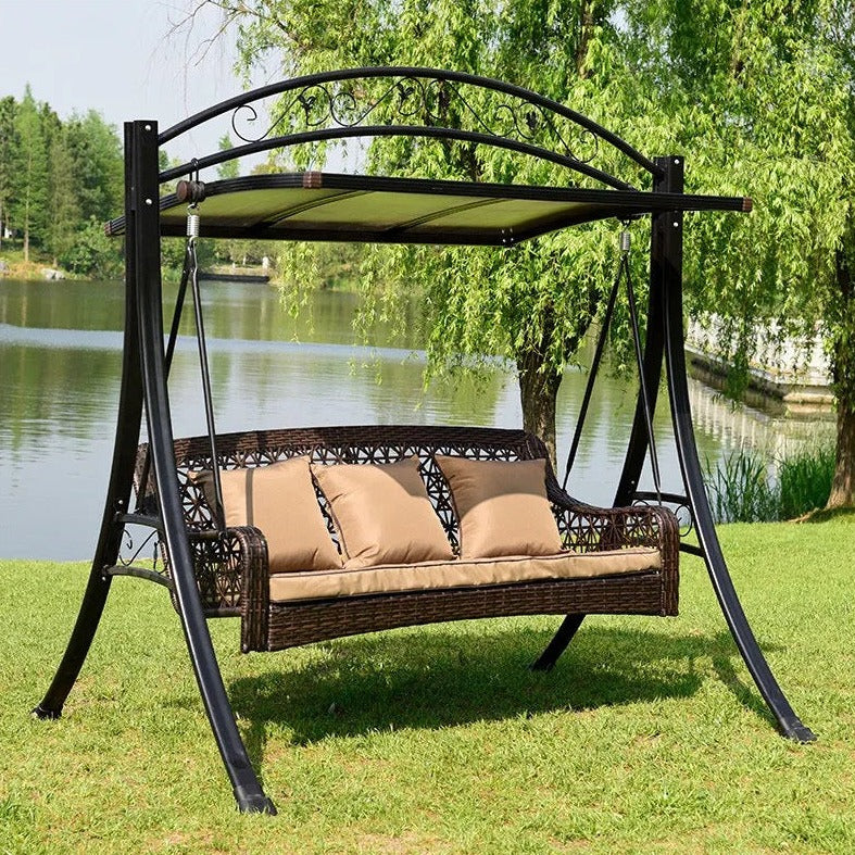 Outdoor Swing Chair Garden Patio Rocking Chair Designer Rattan Outdoor Furniture