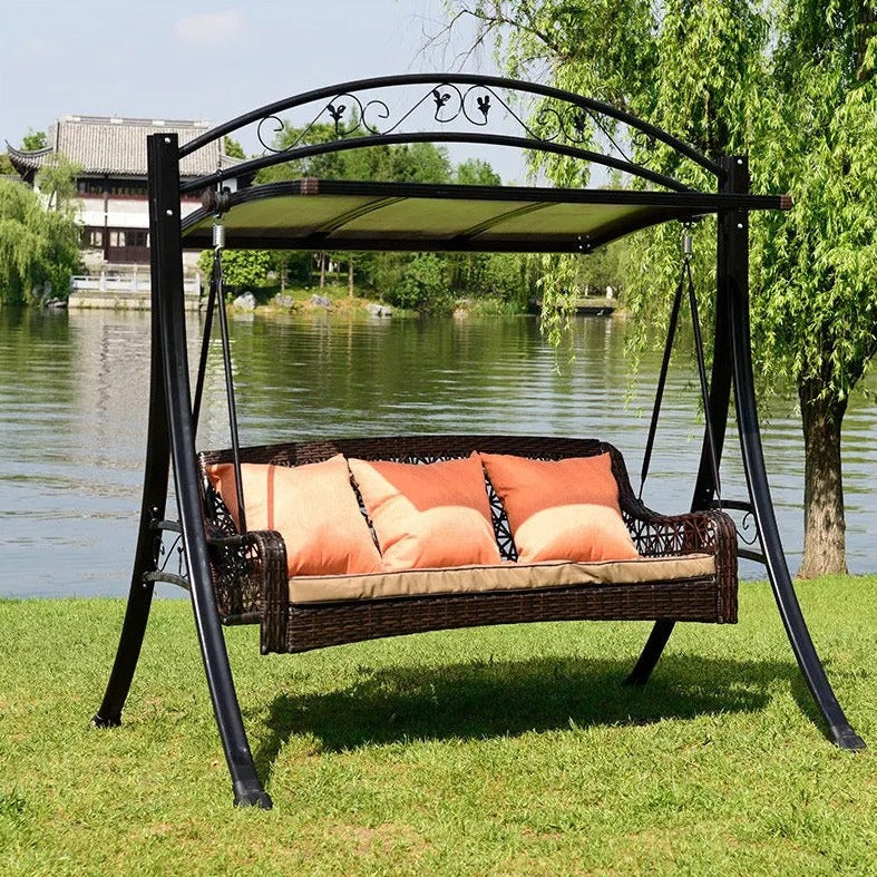 Outdoor Swing Chair Garden Patio Rocking Chair Designer Rattan Outdoor Furniture