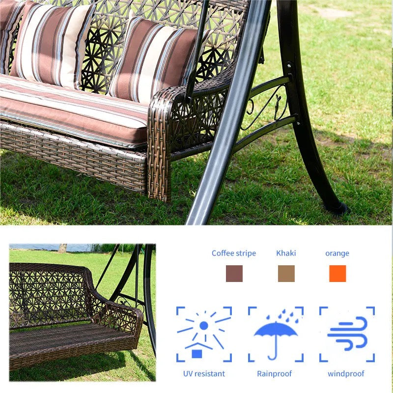 Outdoor Swing Chair Garden Patio Rocking Chair Designer Rattan Outdoor Furniture