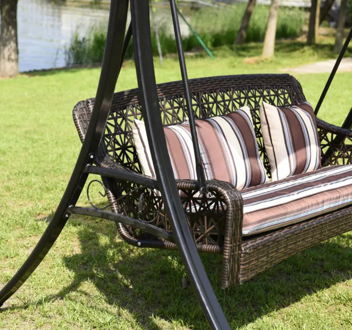 Outdoor Swing Chair Garden Patio Rocking Chair Designer Rattan Outdoor Furniture