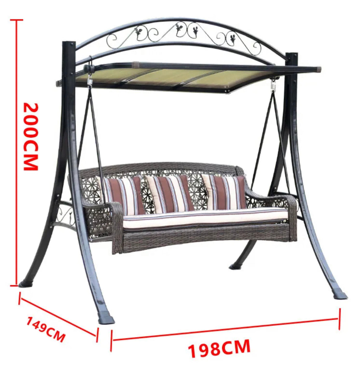 Outdoor Swing Chair Garden Patio Rocking Chair Designer Rattan Outdoor Furniture