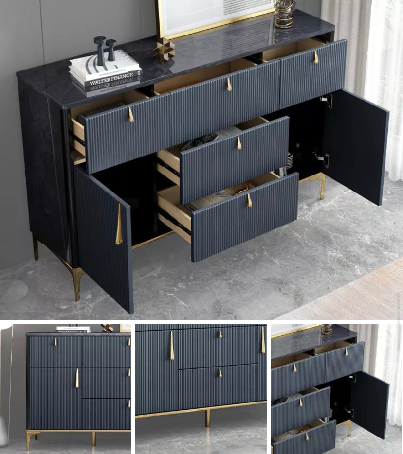 Luxury Buffets & Sideboards Modern Style Wood Frame Storage Cabinet Anrichten