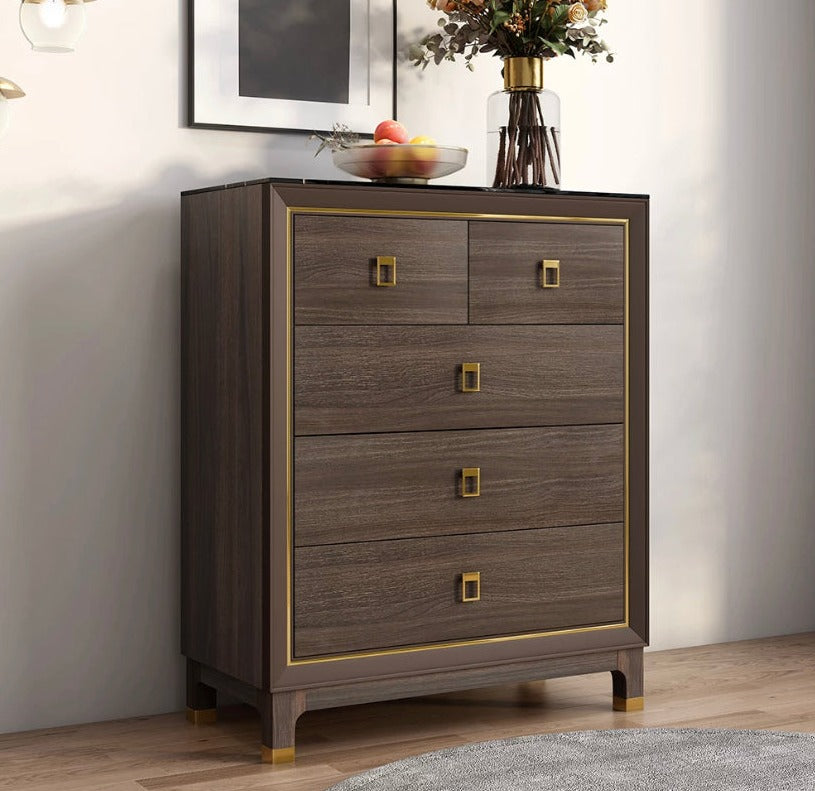 Luxury Cabinets Modern Solid Wood Chest of Drawers Kabinett Living Room Cabinet