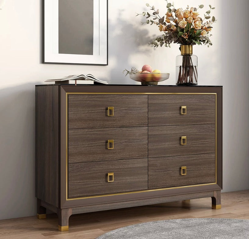 Luxury Cabinets Modern Solid Wood Chest of Drawers Kabinett Living Room Cabinet