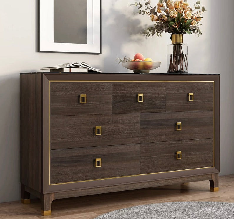 Luxury Cabinets Modern Solid Wood Chest of Drawers Kabinett Living Room Cabinet