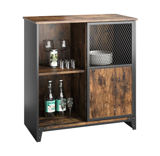 Buffets & Sideboards Mini Cabinet Sliding Barn Door Modern Wine Sideboard Anrichten