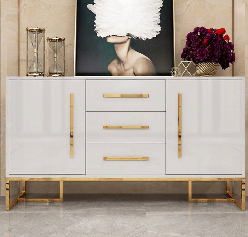 Buffet Home Furniture Marble Top Sideboards Cabinet Modern Büffets Anrichten