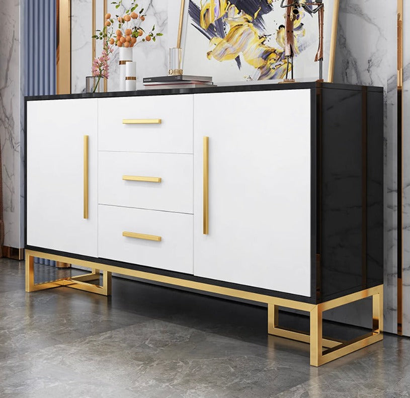 Buffet Home Furniture Marble Top Sideboards Cabinet Modern Büffets Anrichten