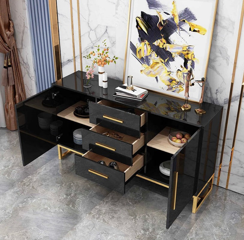 Buffet Home Furniture Marble Top Sideboards Cabinet Modern Büffets Anrichten