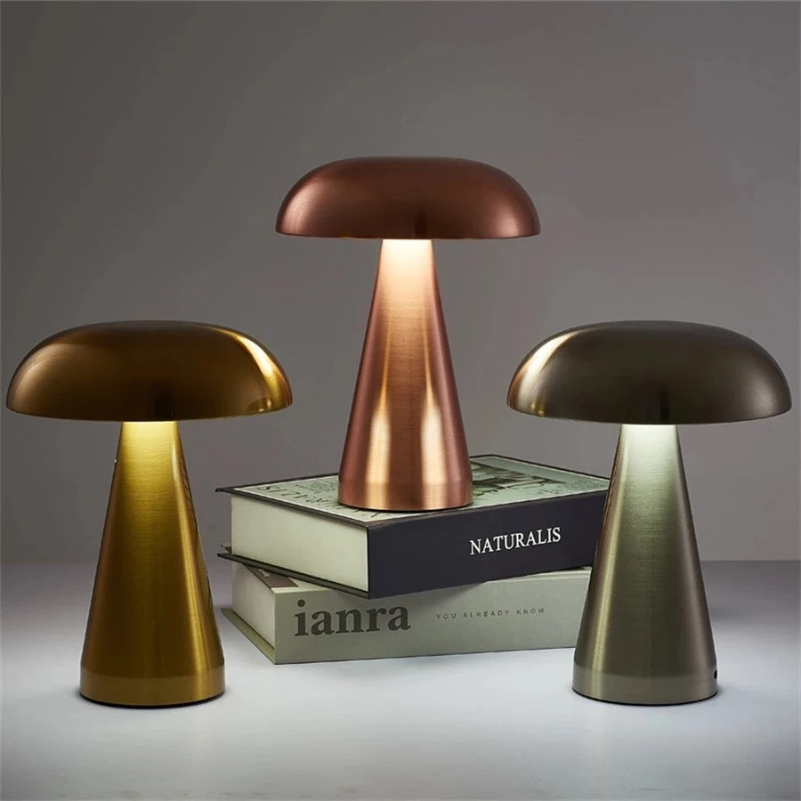 Table Lamp Classic Creative Led Vintage Mushroom Shape Table Lamps