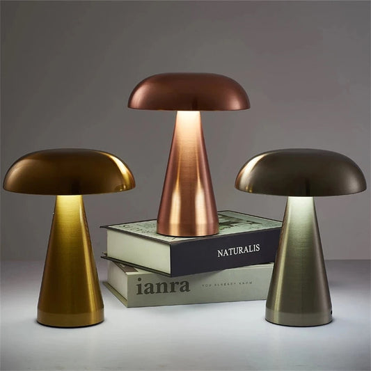 Table Lamp Classic Creative Led Vintage Mushroom Shape Table Lamps