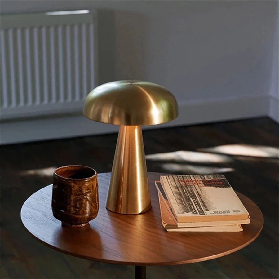 Table Lamp Classic Creative Led Vintage Mushroom Shape Table Lamps