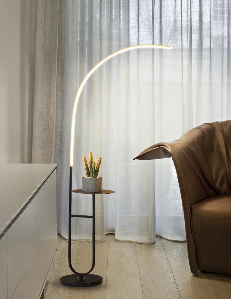 Floor Lamps Nordic Modern Standing Gold Arc Corner Led Floor Lamp