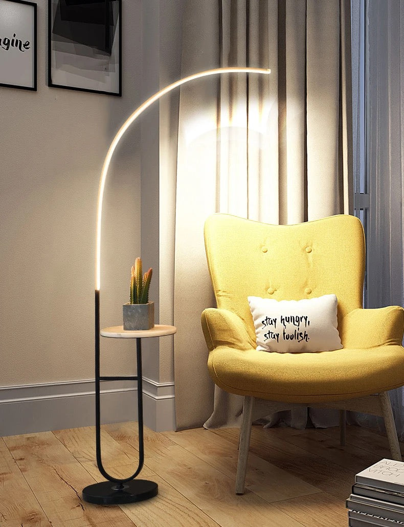 Floor Lamps Nordic Modern Standing Gold Arc Corner Led Floor Lamp