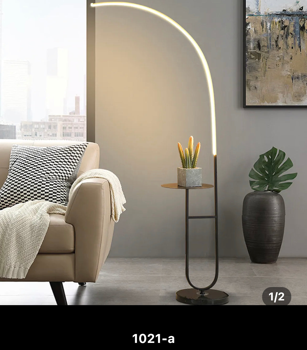 Floor Lamps Nordic Modern Standing Gold Arc Corner Led Floor Lamp