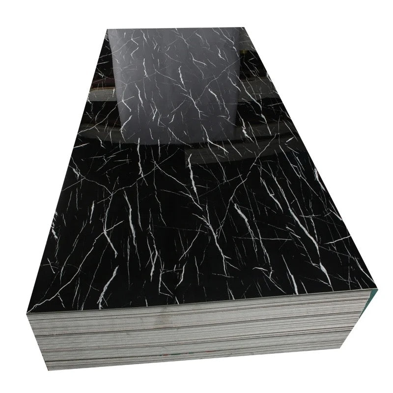 Best Wall Panel Marbled Bamboo Charcoal Fiber Flat WPC PVC Foam Board Wall Panels