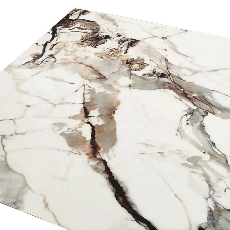 Wall Panel High Glossy Easy To Install PVC Marble Sheet Interior Decor Wall Panels