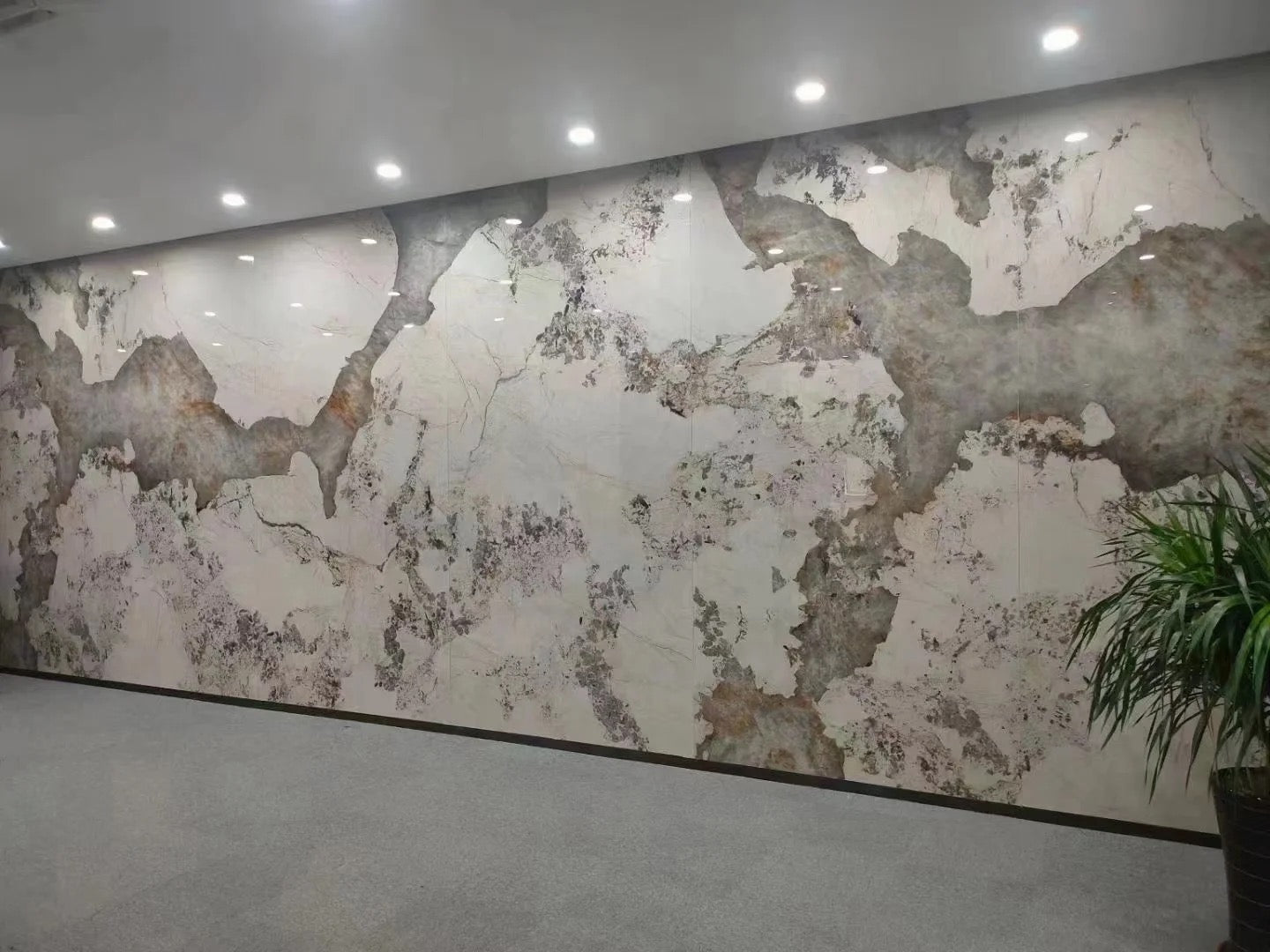 Wall Panel High Glossy 3D Printing Marble Sheet Uv Coating Pvc Easy To Install Decorative Wall Panels