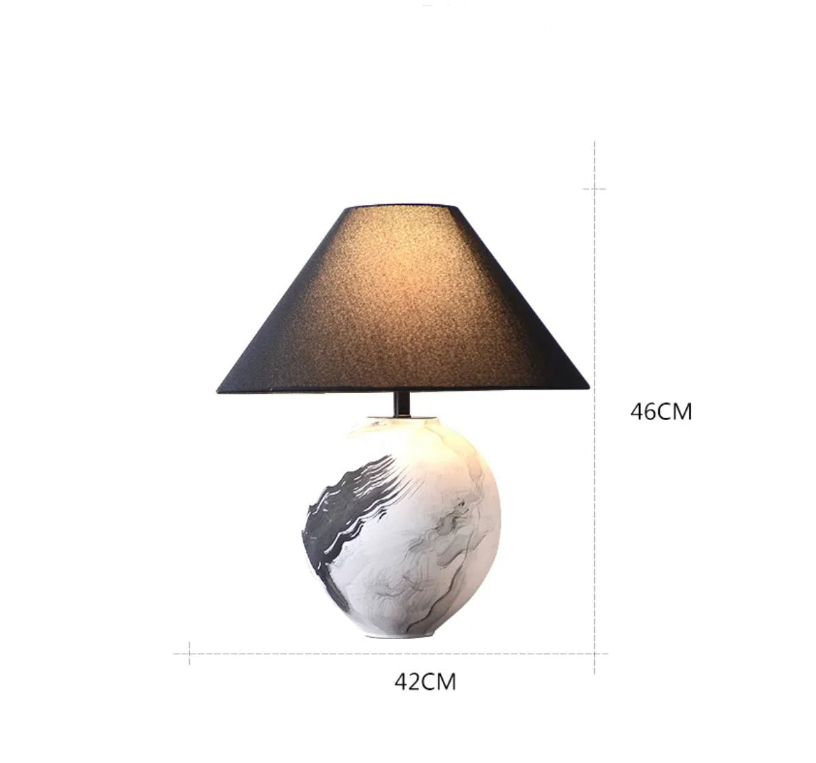 Table Lamp Deesigner Living Room Bedroom Lights Pottery Pot Ceramic Table Lamps