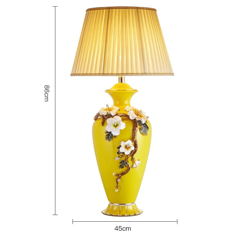 Table Lamp Designer Decorative Shades Ceramic Enamel Vintage Table Lamps 